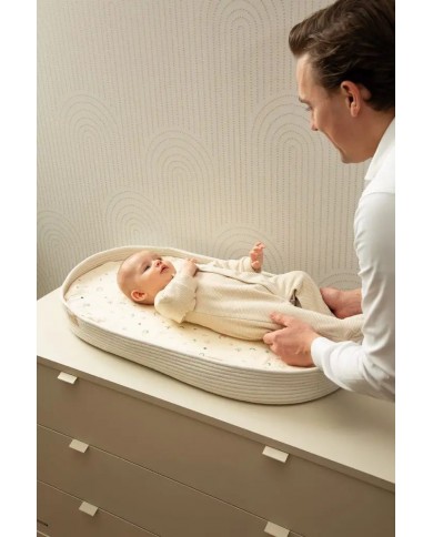 Pyjama Velvet Rib Soft Sand | Ecru