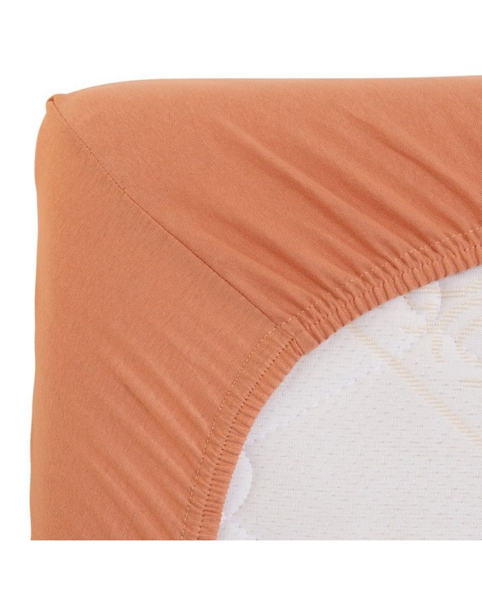Drap housse 70x140cm - Sunrise Orange