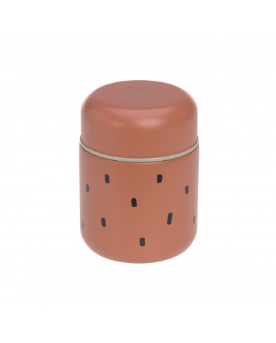 Thermos repas 350 ml - Happy Prints, Caramel