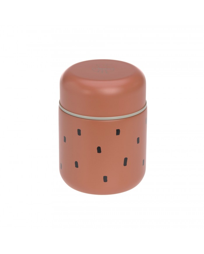 Thermos repas 350 ml - Happy Prints, Caramel