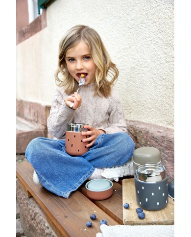 Thermos repas 350 ml - Happy Prints, Caramel