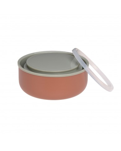 Thermos repas 350 ml - Happy Prints, Caramel