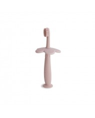 Brosse à dents doigt mushie Stone/Tradewinds