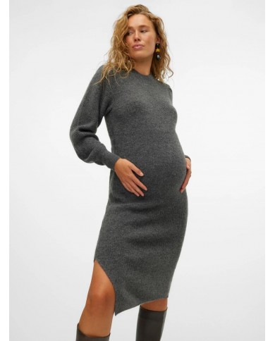 Robe Vmmvilla - Dark grey melange