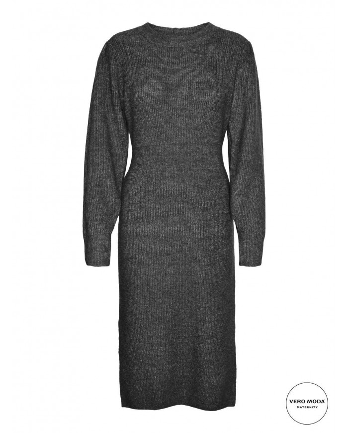 Robe Vmmvilla - Dark grey melange