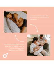 Grand coussin d'allaitement buddy Peaches