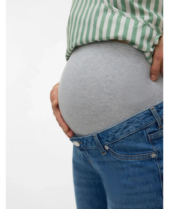 Jeans Wide Vmmtessa - Medium Blue Denim