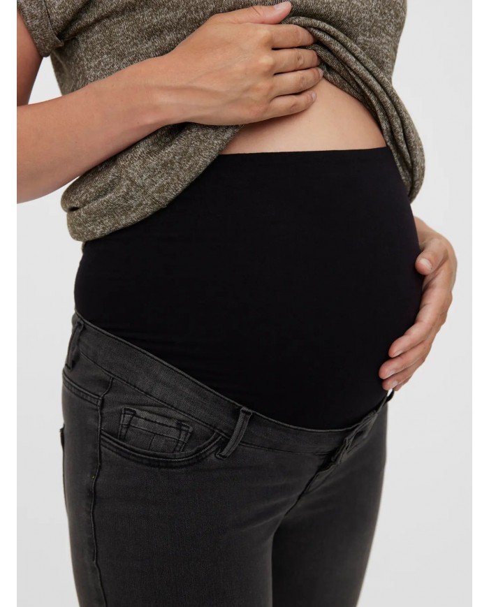 Jeans Skinny fit Vmmtanya - Dark grey denim