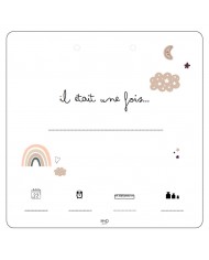 Cadre première fois - 30 x 50 cm - Ourson