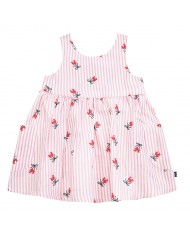 Robe sans manche - Heloise - Fine Stripe Candy