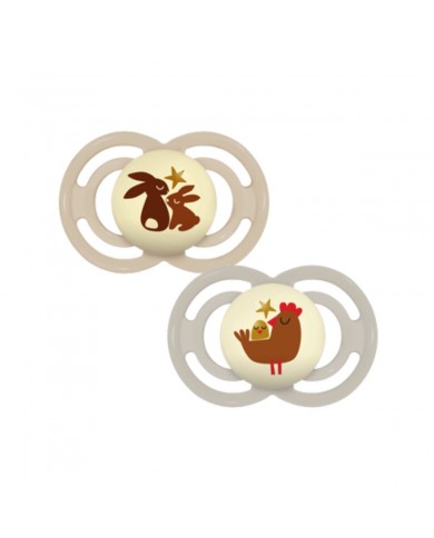 Sucettes Perfect Night 6-16 mois - uni - New