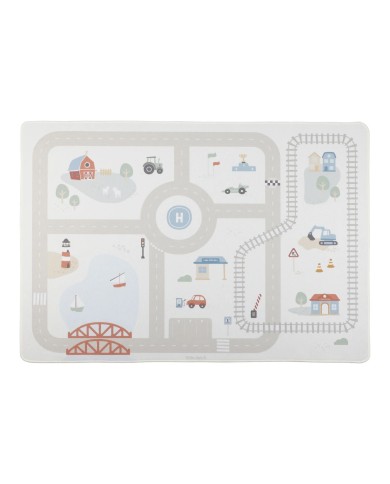 Tapis de jeu voitures - Beige