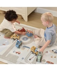 Tapis de jeu voitures - Beige