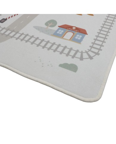 Tapis de jeu voitures - Beige