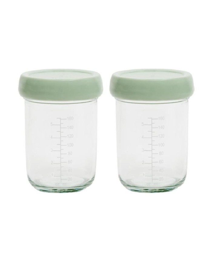 Lot de 2 pots en verre Badabowls