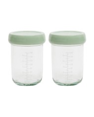 Lot de 2 pots en verre Badabowls