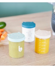 Lot de 6 Pots de conservation en verre ISY BOWLS