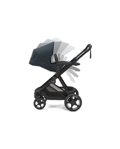 Poussette Thule Charm + nacelle - Darkest Blue