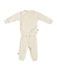 Pyjama 2 pièces Soft Sand | Ecru