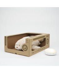 Peluche veilleuse organic Seal - Sand 2.0