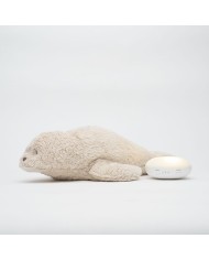 Peluche veilleuse organic Seal - Sand 2.0