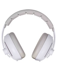 Casque de protection auditive 2 en 1 pour bébé/junior Blanc/gris