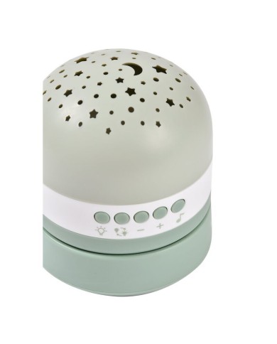 Projecteur d'étoiles musical Pixie - vert sauge