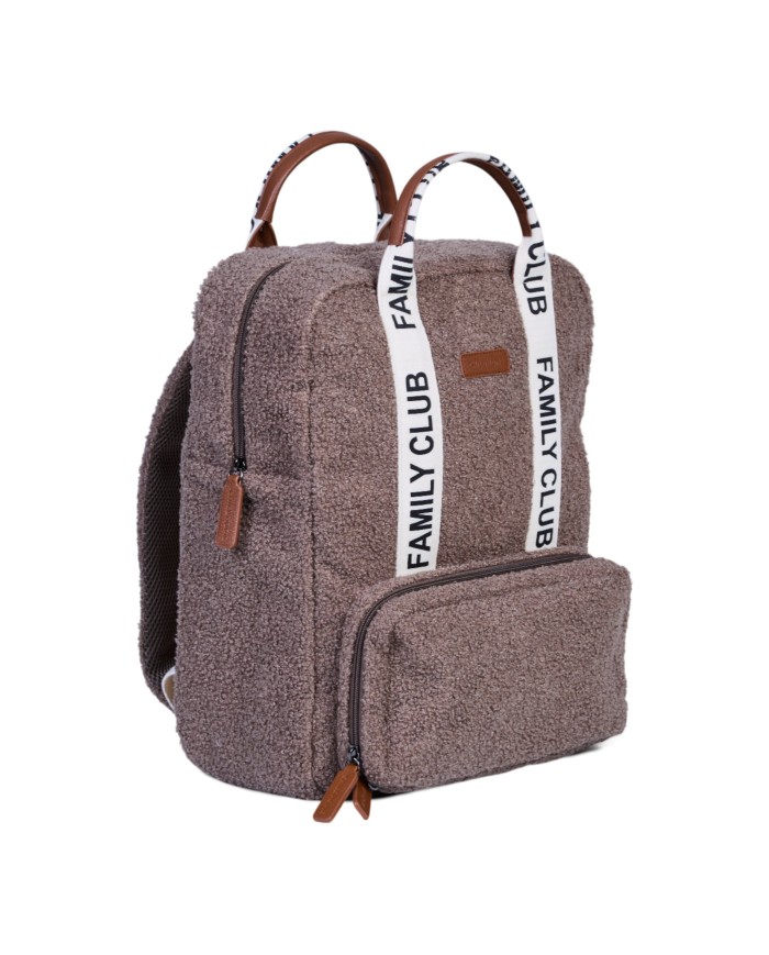Sac a Dos Family Club Signature - Teddy Brun Doux