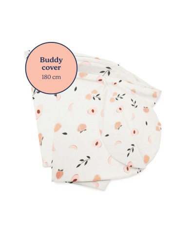 Housse pour grand coussin d'allaitement Buddy - Peaches