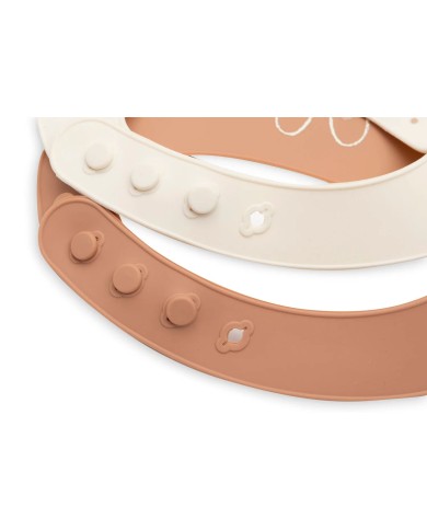 Bavoir Silicone - kangourou - 2 Unités