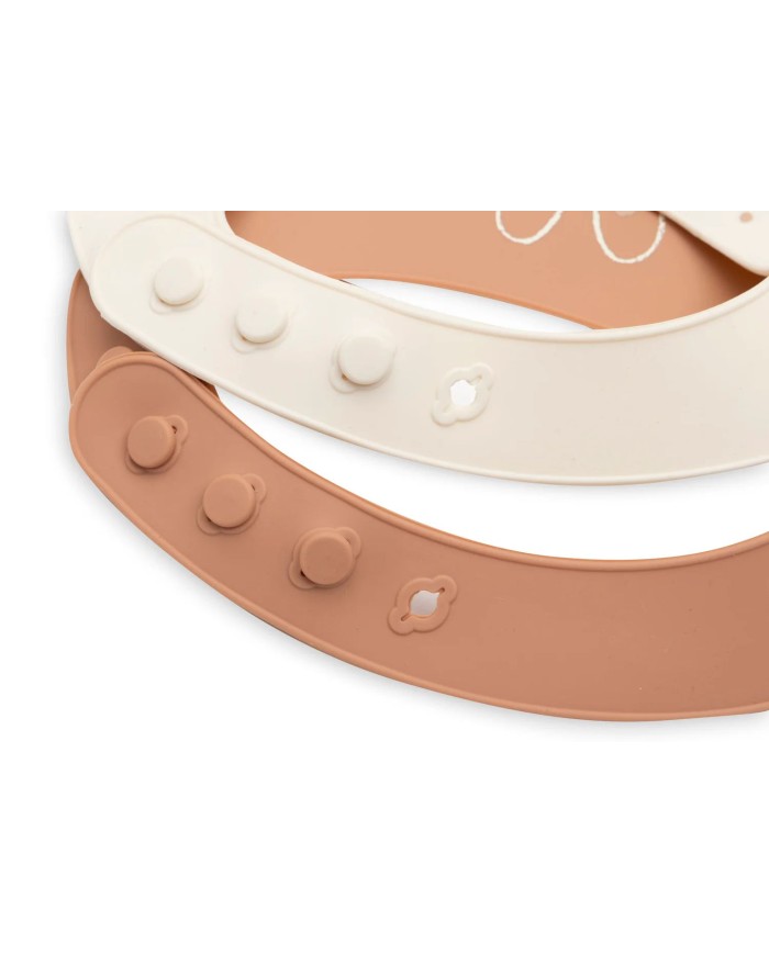 Bavoir Silicone - kangourou - 2 Unités