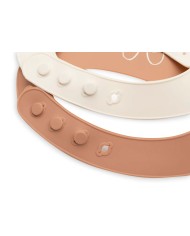 Bavoir Silicone - kangourou - 2 Unités