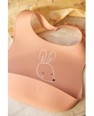 Bavoir Silicone - kangourou - 2 Unités