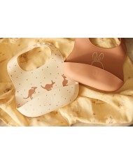 Bavoir Silicone - kangourou - 2 Unités