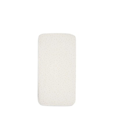 Drap-housse Jersey 60x120cm - kangourou & Dusty Dot