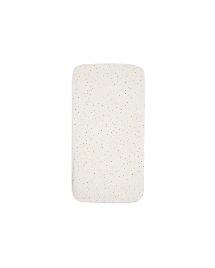 Drap-housse Jersey 60x120cm - kangourou & Dusty Dot