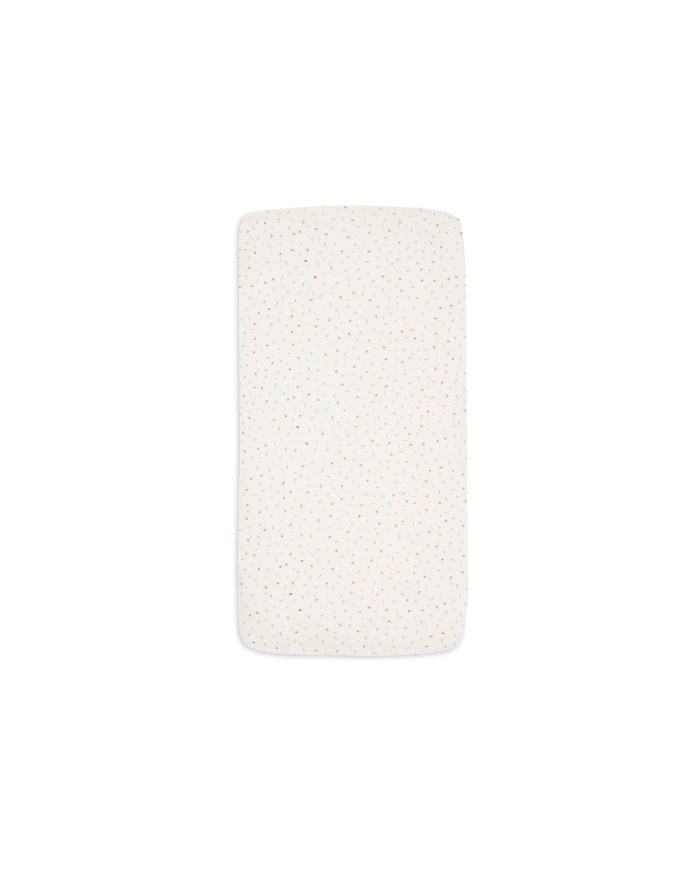 Drap-housse Jersey 60x120cm Pretty Picnic - Flower Drops