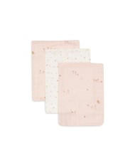 Gant de Toilette Gaze de Coton 15x20cm - Pretty Picnic - 3 Unités