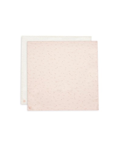 Lange Gaze de Coton Large 115x115cm - Pretty Picnic - 2 Unités