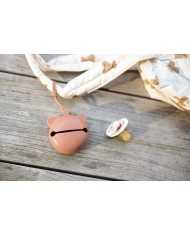Étui à Sucette en Silicone Ø7cm - Warm Sand