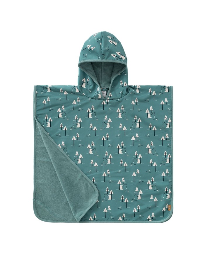 Poncho anti-UV Fishing Bear - UPF 50+ - 0-36 mois