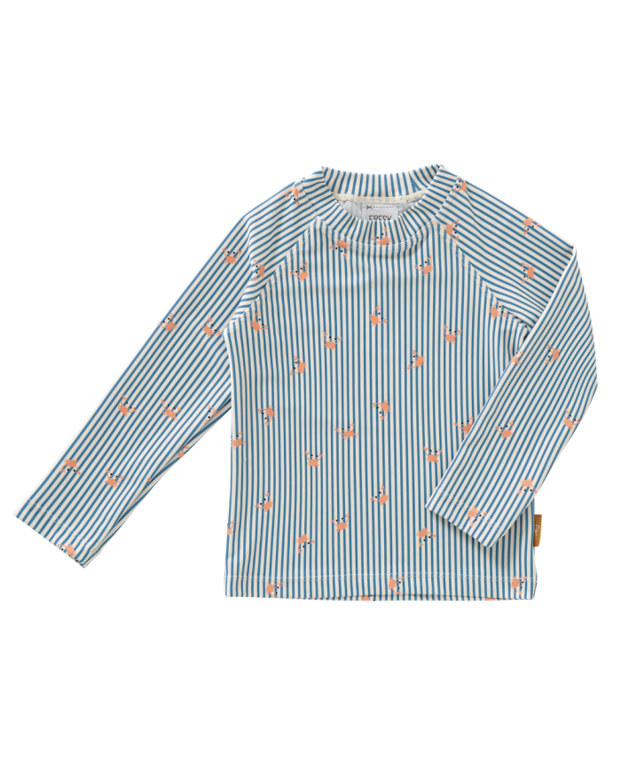 T-shirt manche longue anti-UV - UPF 50 + - Stripes & crabs