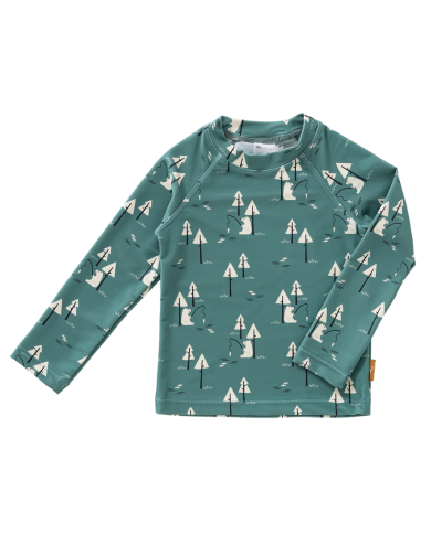 T-shirt manche longue anti-UV - UPF 50 + - Fishing Bear