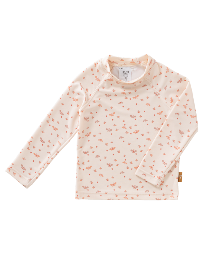 T-shirt manche longue anti-UV - UPF 50 + - Butterflies