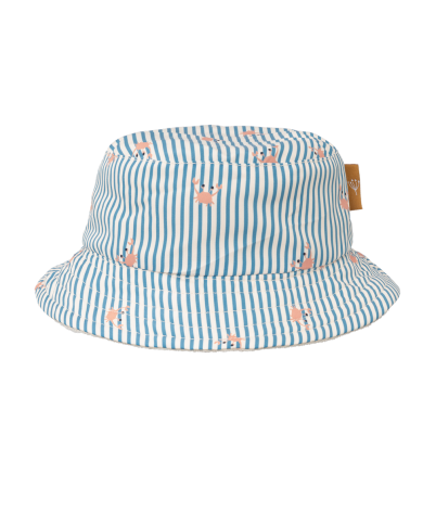 Chapeau de soleil UPF 50+ - Stripes & crabs