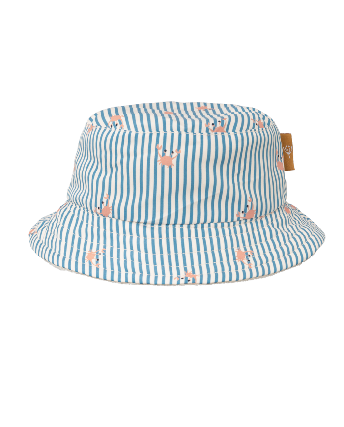 Chapeau de soleil UPF 50+ - Stripes & crabs