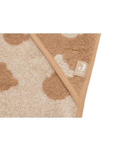 Cape de Bain Éponge 75x75cm - Jacquard - Teddy bear biscuit