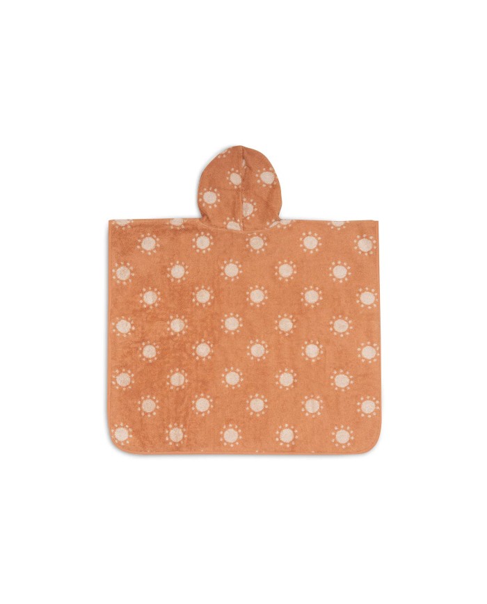 Poncho de Bain Éponge - Jacquard - Sun Light Terra