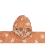 Poncho de Bain Éponge - Jacquard - Sun Light Terra