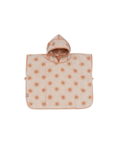 Poncho de Bain Éponge - Jacquard - Sun Light Terra